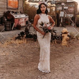 SFC To Have and To Hold lace wedding dress size XS